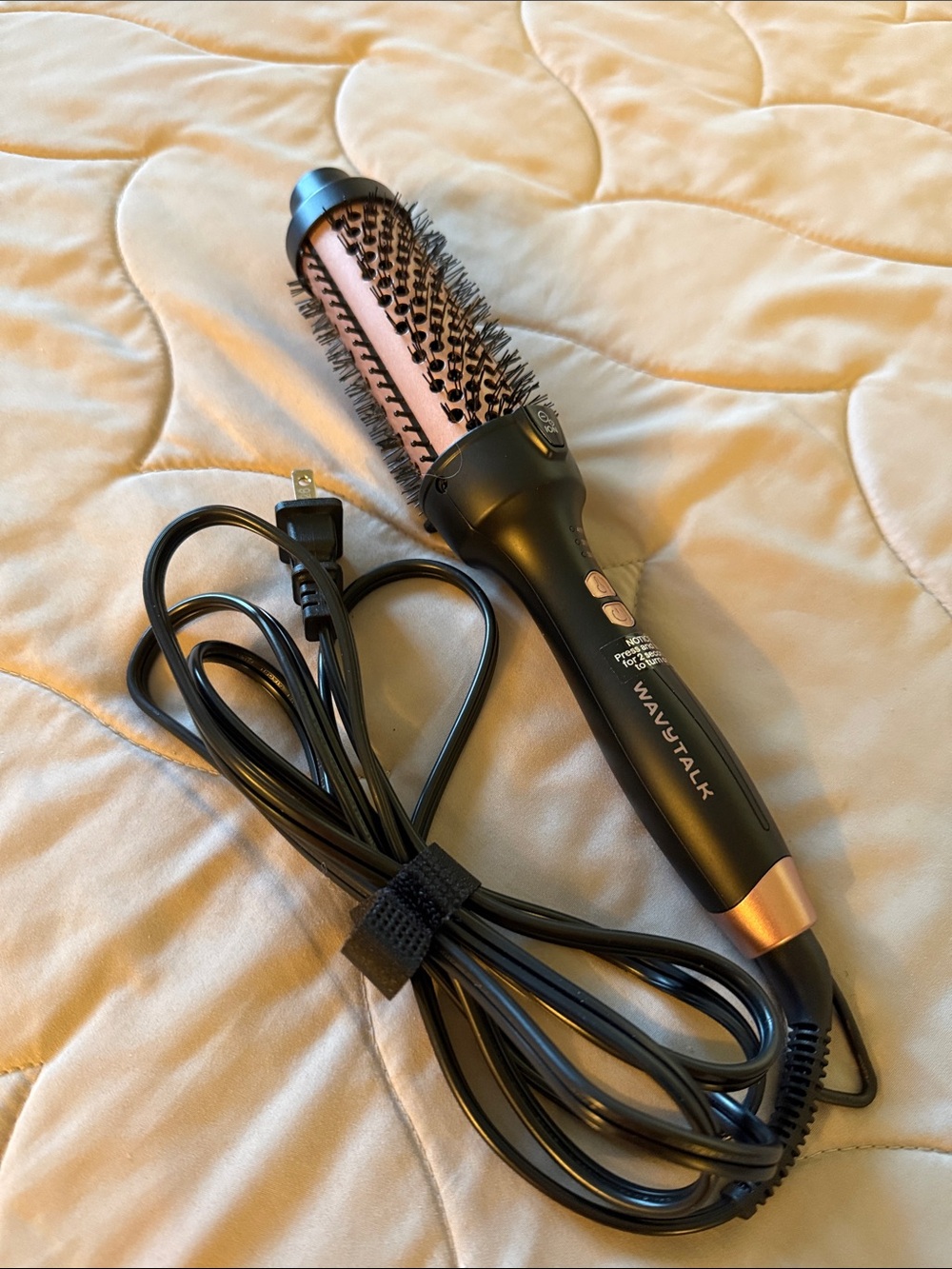 Wavytalk Thermal Ionic Round Heat Brush, 1.5”